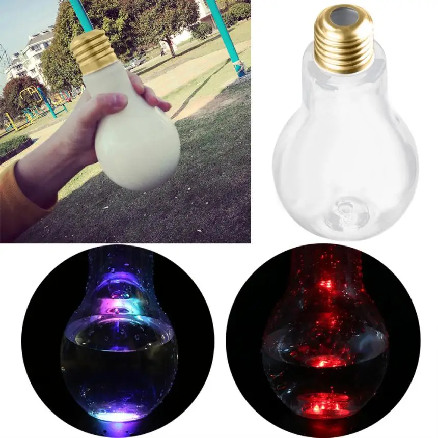 Buy New Summer Glowing Bulb Water Bottle Cute Brief