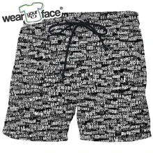 Панки не мертвые части лица 3D все печатные летние шорты модные мужские s бермуды повседневные короткие мужские Homme карго шорты