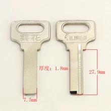 B123 Большой подсолнечника передняя левая заготовка для ключа