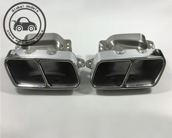 

2pcs/set Exhaust Pipes Tail Muffler Tips for Mercedes Benz W164 ML280 300 320 350 450 500 GL320 GL350 GL420 GL450 A2214901527