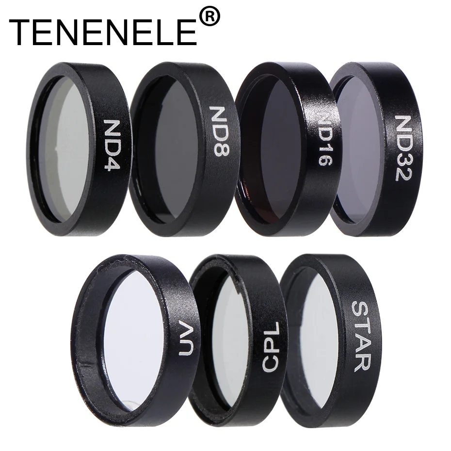 

for Mavic Air Drone Circular Polarizing Filter Set For DJI Mavic Air Neutral Density Filter UV Star Filter Kit Drone Accessories
