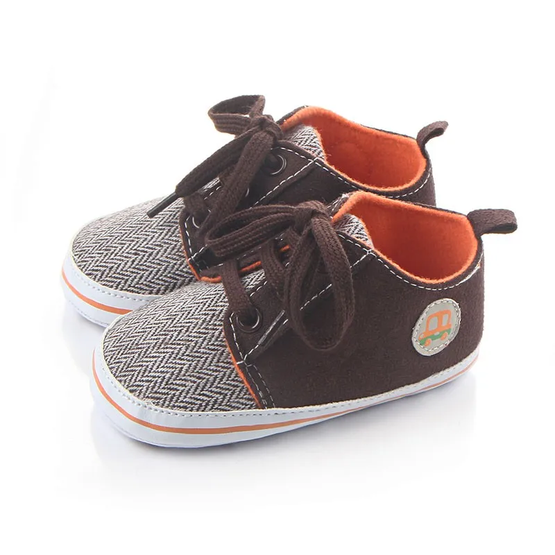 Bebés zapatos casuales niño Infantil encantadora zapatos zapato de lona Prewalkers bebé lindo para 3-12 m niños primeros caminante Bebés zapatos casuales niño Infantil encantadora zapatos zapato de lona Prewalkers bebé lindo para 3-12 m niños primeros caminante