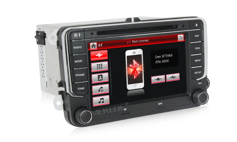 Flash Deal Hot selling! original VW button Car stereo head unit navigation GPS DVD player for VW Skoda Octavia/Fabia/Rapid/Yeti/Superb/Seat 20