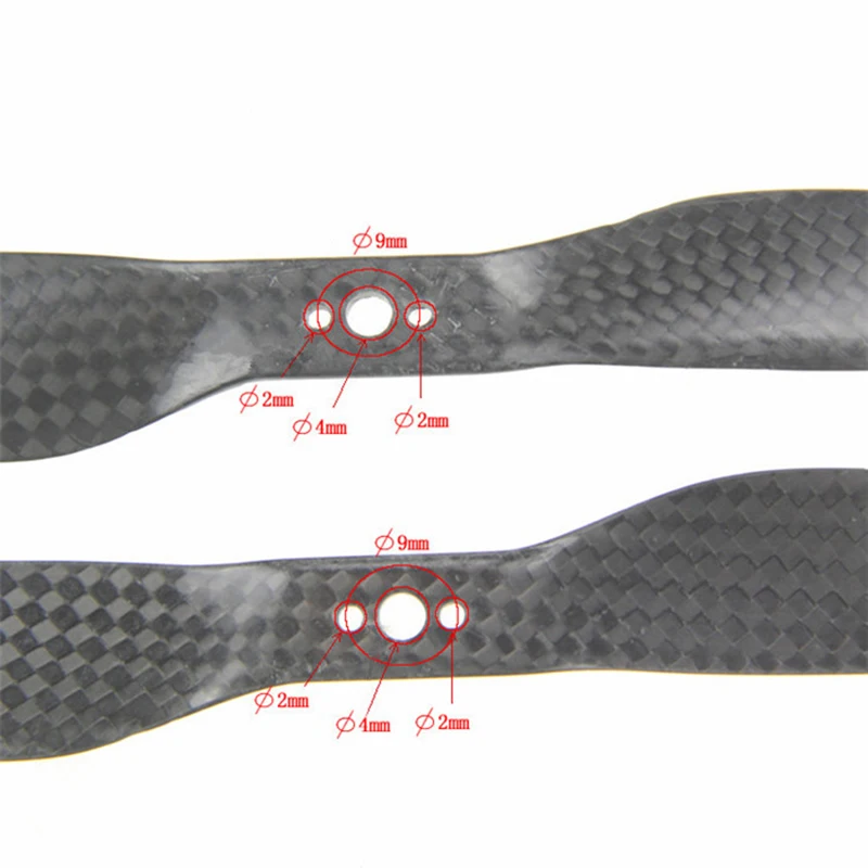 2 пары T Motor V2 7 0x2 4 Пропеллер из углеродного волокна дюймов Prop CW CCW 7024 пропеллеры для