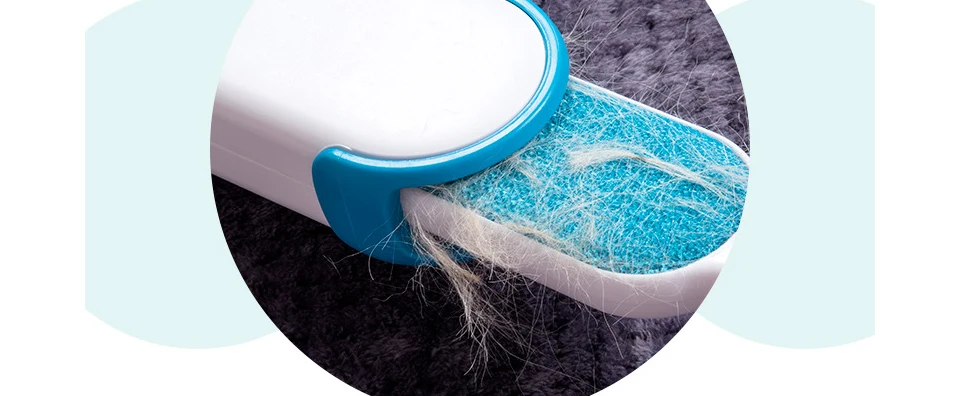 DRESSPET Pet Dog Hair Remover Brush 3PCSSet with Self-Cleaning Quickly Remove Hair Fur Lint Comb For Dogs Cats 301 (22)