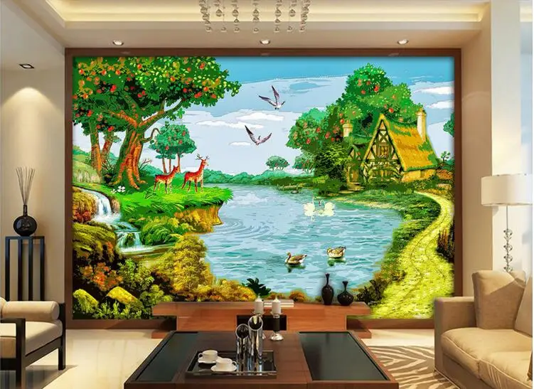 Popular Farm Murals Buy Cheap Farm Murals Lots From China Farm Murals Suppliers On Aliexpress Com