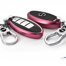 Алюминиевый сплав автомобиля refiting ключевой мешок/крышка клавиатуры/чехол для ключей пригодный для Nissan Teana X-Trail Tiida Sylphy qashqai