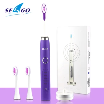 

Plaque Control Electronic Toothbrush Adult Rechargeable Toothbrush Upgraded Electric Brush Wireless Charging Sonic Toothbrush