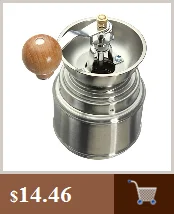 Руководство Кофе Точильщик Античный Чугун рукоятка Кофе мельница с молоть настройки и поймать ящик