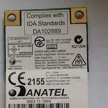 SSEA сетевая карта для Broadcom BCM943142HM wifi Bluetooth 4,0 Половина мини PCI-E Wlan Беспроводная карта для lenovo 04W3794