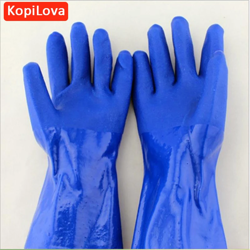 

KopiLova Professional Acid Alkali Resistant Gloves Anti-slip Oil Resistant Gloves Wear Resistant Gloves For Hands Protection