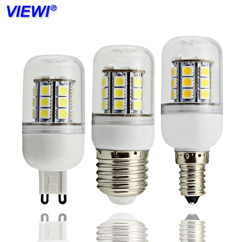 Lampadine светодио дный лампочки E27 E12 E14 B22 G9 GU10 Супер Ac Dc 12 V 24 V 110 V 220 V 4 W Кукурузы Лампы энергосберегающие лампы smd 5050 огни