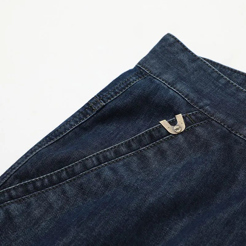 Summer JEEP Brand Cotton Cargo Jeans Elastic Men's Casual Full Length Retro Jeans Multi Pockets Cotton Pants Fashion Trousers 44 (14)