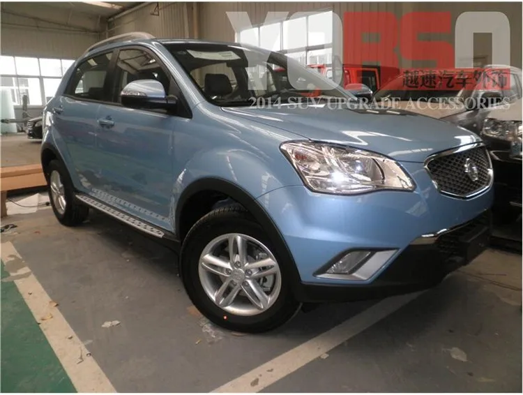 JIOYNG для Ssangyong Korando 2009- автомобильные беговые панели авто боковые ступенчатые педали абсолютно новые Nerf бары