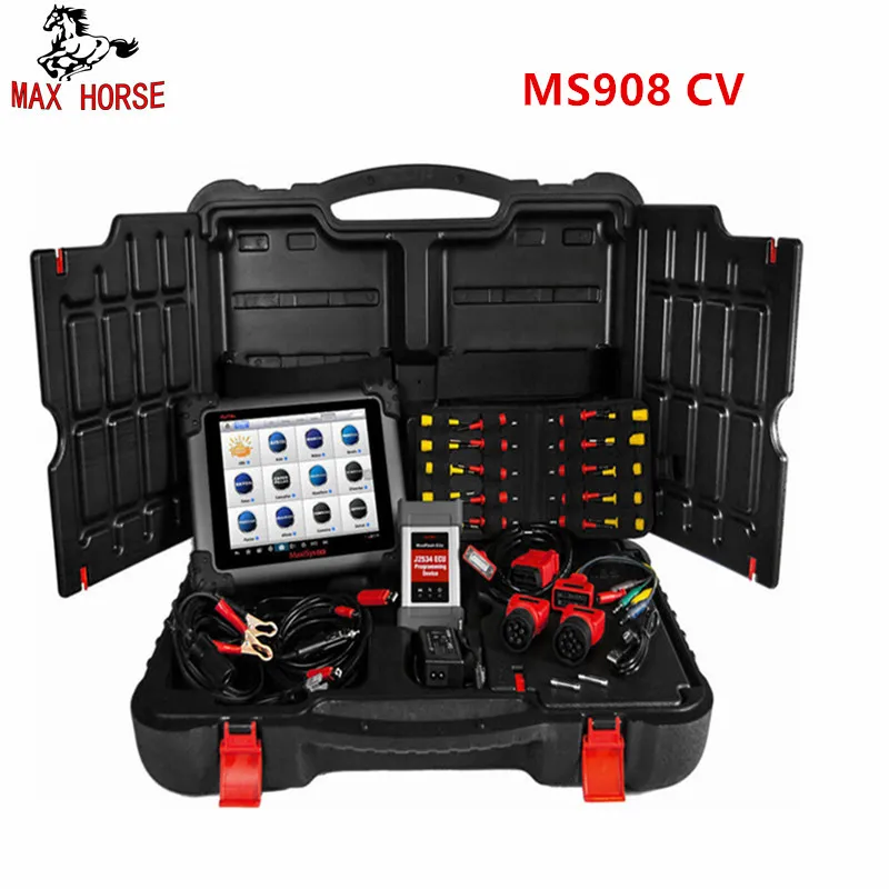 

Autel Maxisys 908 CV Diagnostic Scanner Full System ECU Coding MS908 CV for Heavy Duty Functions of codes, live data etc.