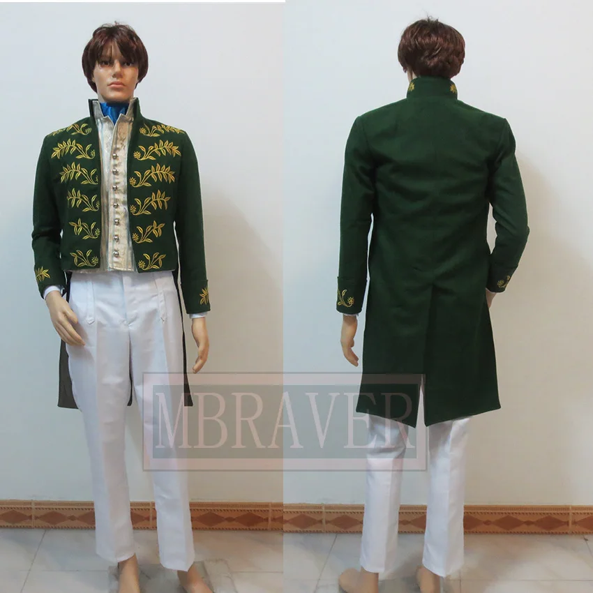 

Prince Charming Costume Cinderella Prince Costume New Cinderella Movie Cosplay Costume Custom Made Any Size
