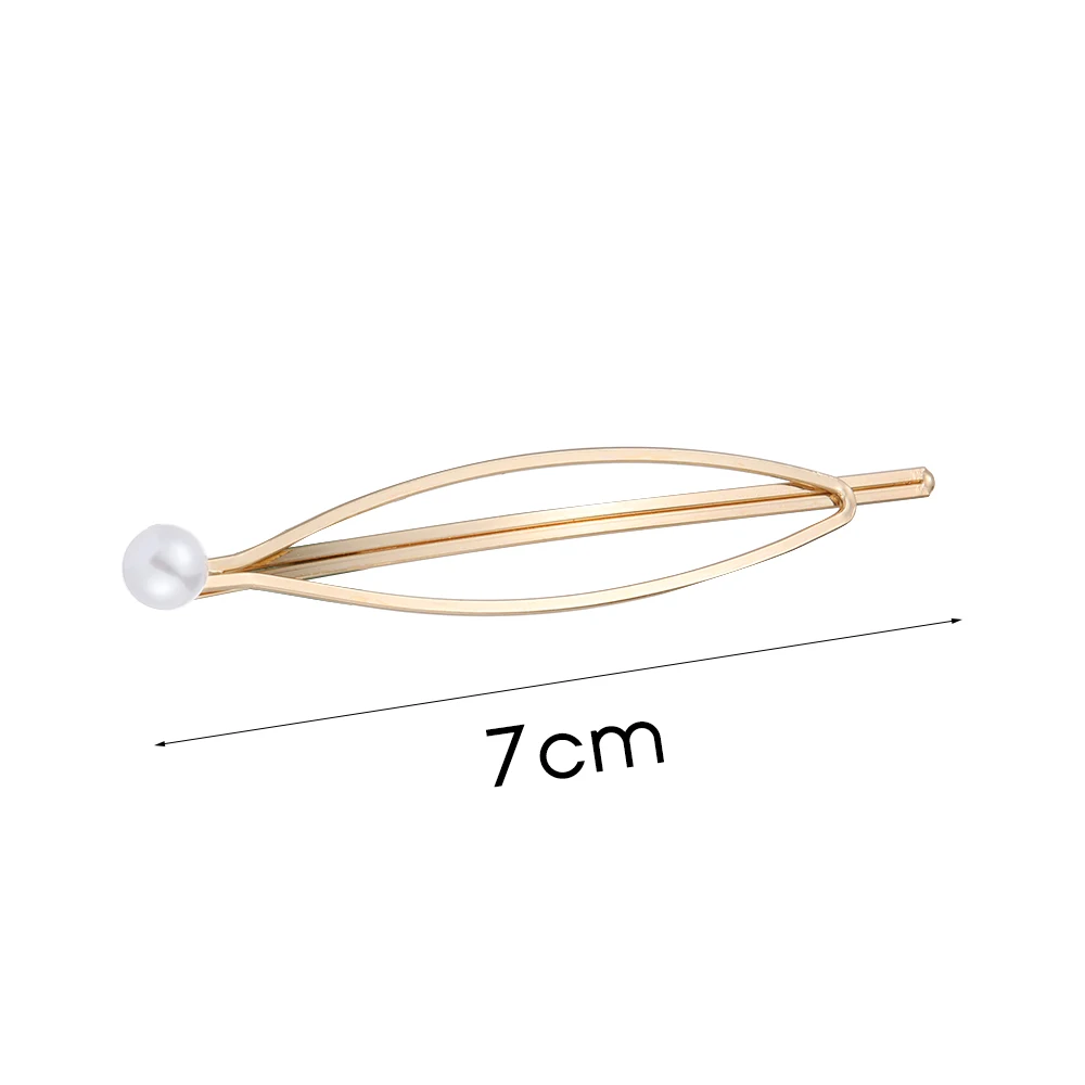 Модные заколки для волос с искусственным жемчугом, простые заколки, Винтажные заколки для волос с жемчугом и листьями, заколка для волос, гребень с геометрическим ромбовидным узором, заколки для волос