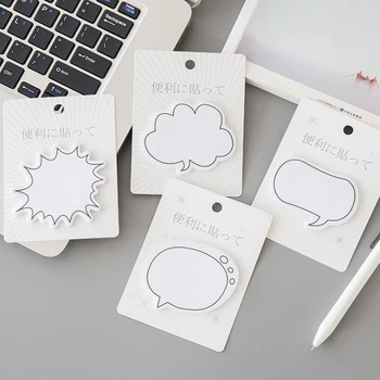 

1pack /lot Japanese Dialog Box Series Self-Adhesive N Times Memo Pad Sticky Notes stationery office School supplies