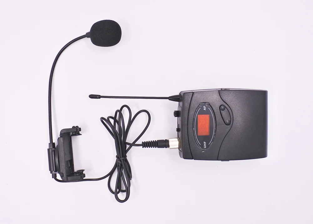 4/4 violin fiddle wireless microphone system UHF