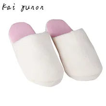 kai yunon New Winter Women Men Warm Soft Plush Antiskid Indoor Couple Home Slippers 36-40 Oct 13