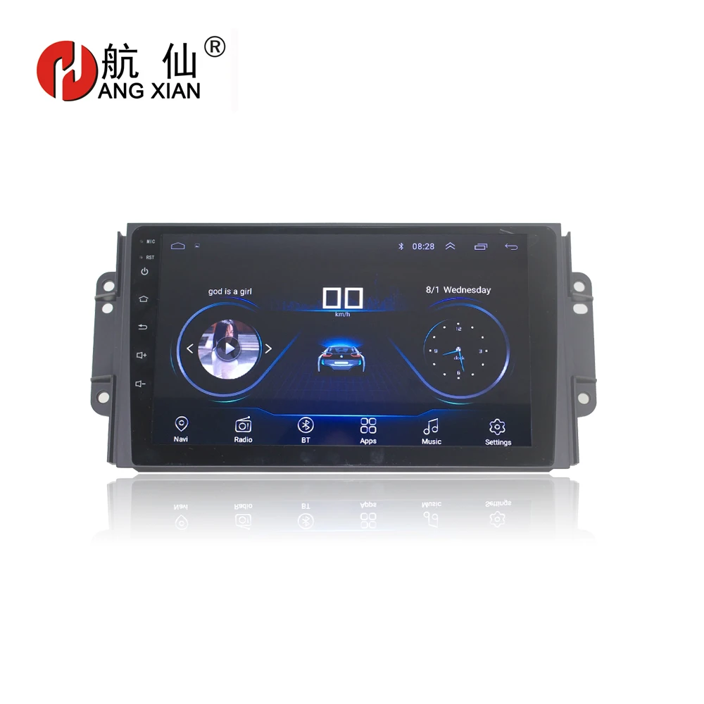 

HANGXIAN 9" Quadcore Android 8.1 Car radio for Chery Tiggo 3X Tiggo 2 3 car dvd player GPS navi with 1G RAM 16G ROM Wifi