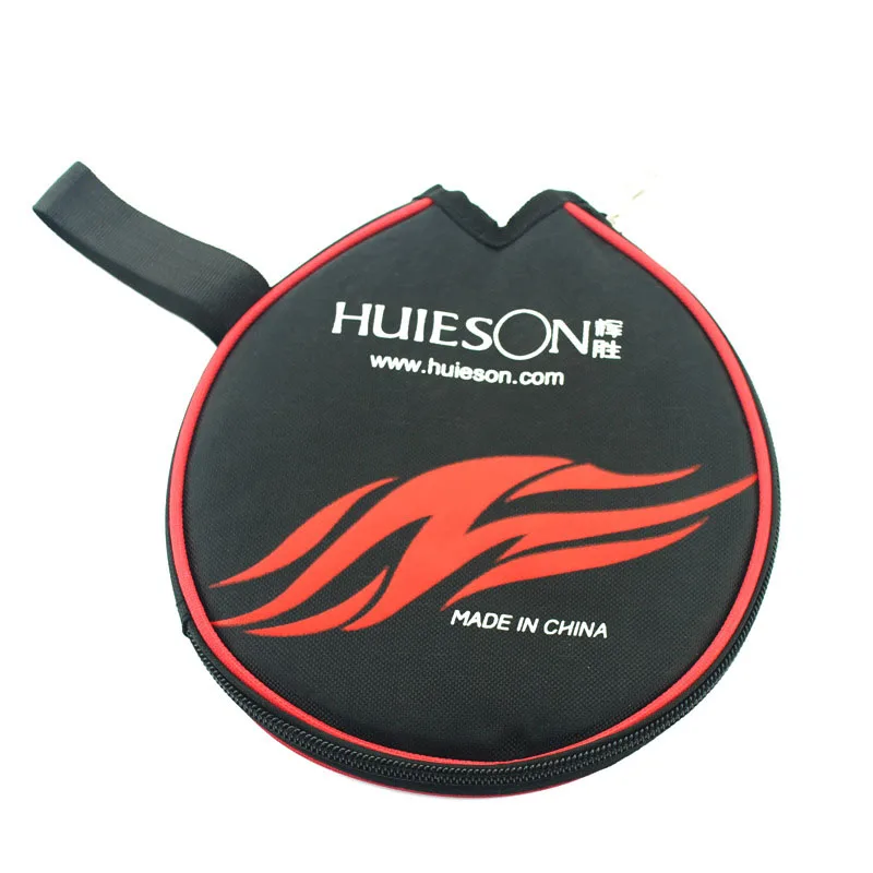 Huieson Professional Table Tennis Racket Case Circle Shape Ping Pong Paddle Container Bag Table Tennis Accessories Low Price