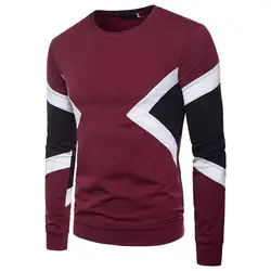 Long sleeve Men's Clothing Tops Tees T Shirt Men Splice Round Neck Men's T-Shirt Long sleeve Men's Clothing Tops Tees T Shirt Men Splice Round Neck Men's T-Shirt