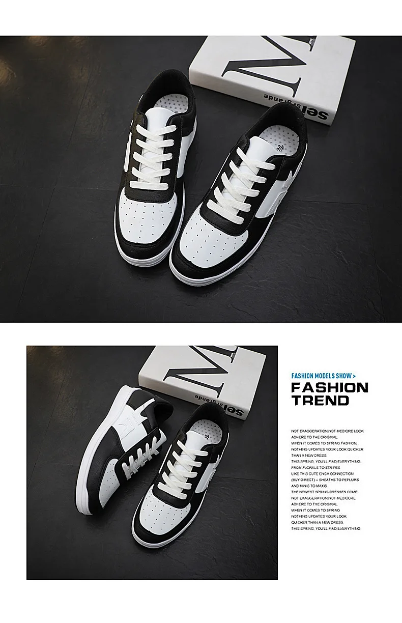 2018- spring and autumn- fashion- brand youth- sneakers -men's shoes -trend wild white shoes- casual color board shoes men (13)