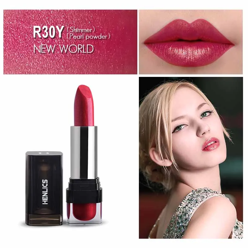 HENLICS Brand 28 Colors Gorgeous Velvet Waterproof Matte Lipsticks  (2)