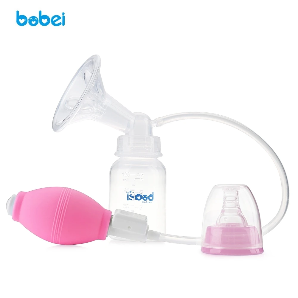 Bobei Mother Manual Massage Breast Pump Suction Pumps Milk Pump Bottle