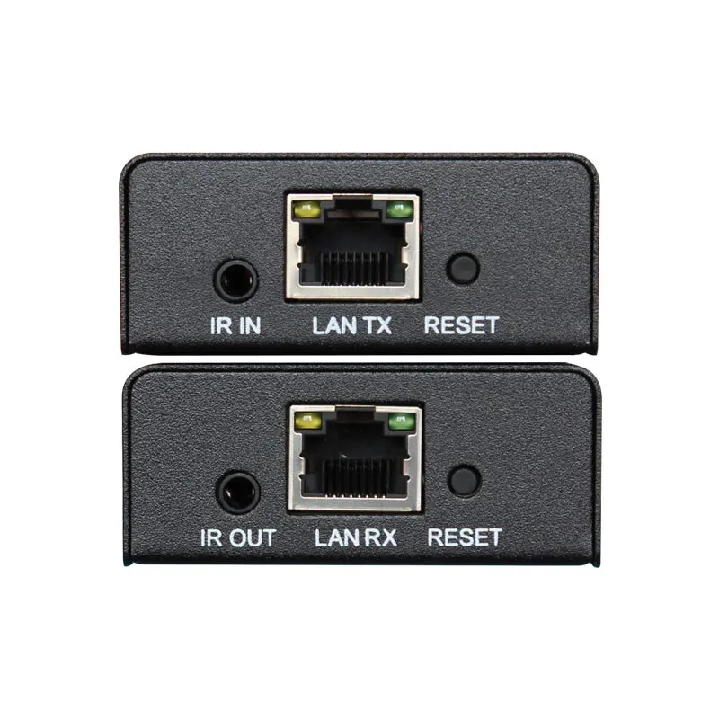 HDMI удлинитель с 2 портами сплиттер 1080p сигнала на 120 м RJ45 Tranciver TX & RX ИК конвертером