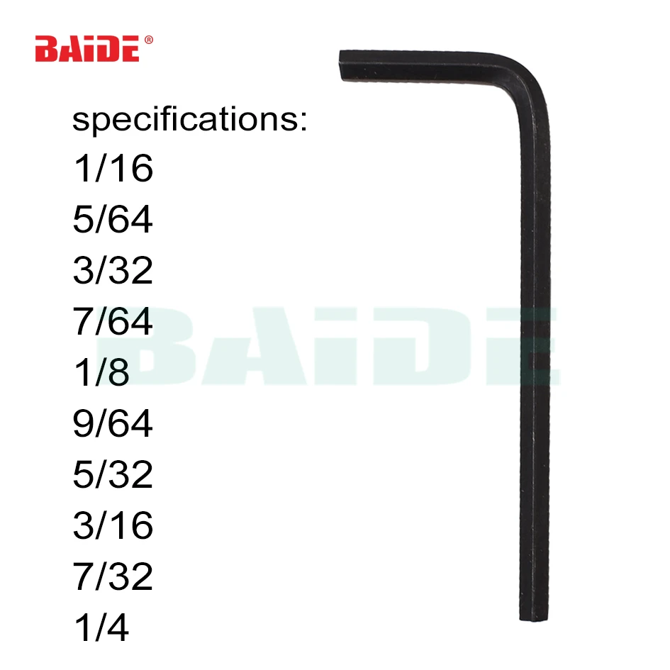 British System 1 16 5 64 3 32 7 64 1 8 9 64 5 32 3 16 7 32 1 4 Inch Hex Key Repair Tool Hand Tool Allen Wrench 500pcs Lot Wrench Aliexpress