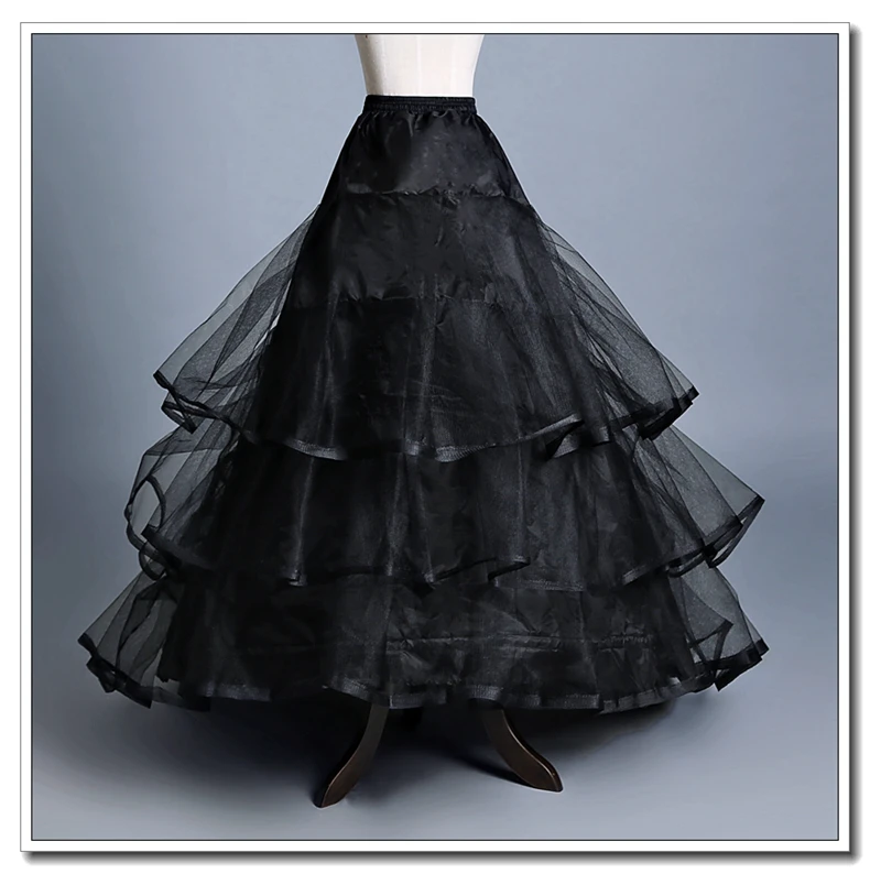 В наличии, оптовая продажа, черная Свадебная юбка-американка с хвостом, ретро винтажная причудливая сетчатая юбка-пачка для невесты, Бадди