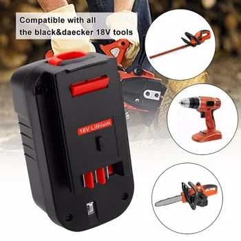 Best LED 18V 4500mah Li-ion Power Tool Battery For 18V Black&decker