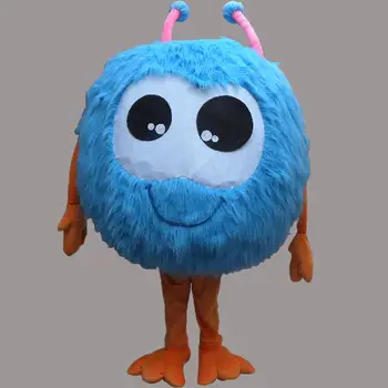 

Hot Sale Blue Ant Mascot Costumes Animal Ant Character Antimated Doll Garment Charming Walking Dress Free Shipping