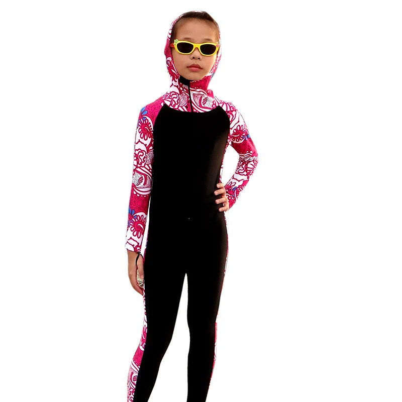 Детская одежда для девочек и мальчиков, верхняя одежда с защитой от УФ-снаряжение для сноркелинга костюм полной длины гидрокостюм для дайвинга