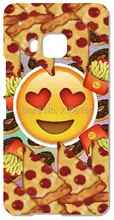 Retail Funny Emoji Phone Cover For HTC one X M7 M8 M9 For Samsung Galaxy E5 E7 S3 S4 S5 Mini S6 S7 Edge Plus Note 3 4 5 Case