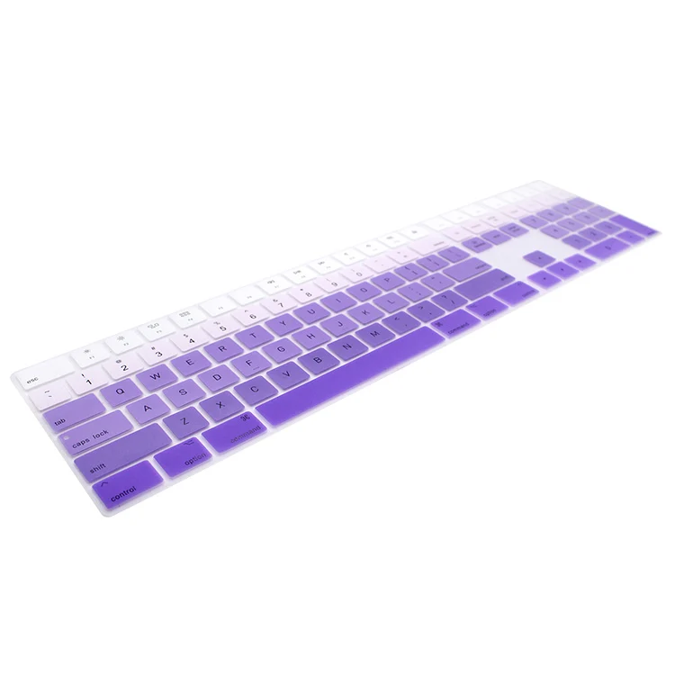 HRH силиконовый чехол для клавиатуры, защитная клавиатура для Apple Magic Keyboard с цифровой клавиатурой A1843 MQ052LL/A, выпущена в году