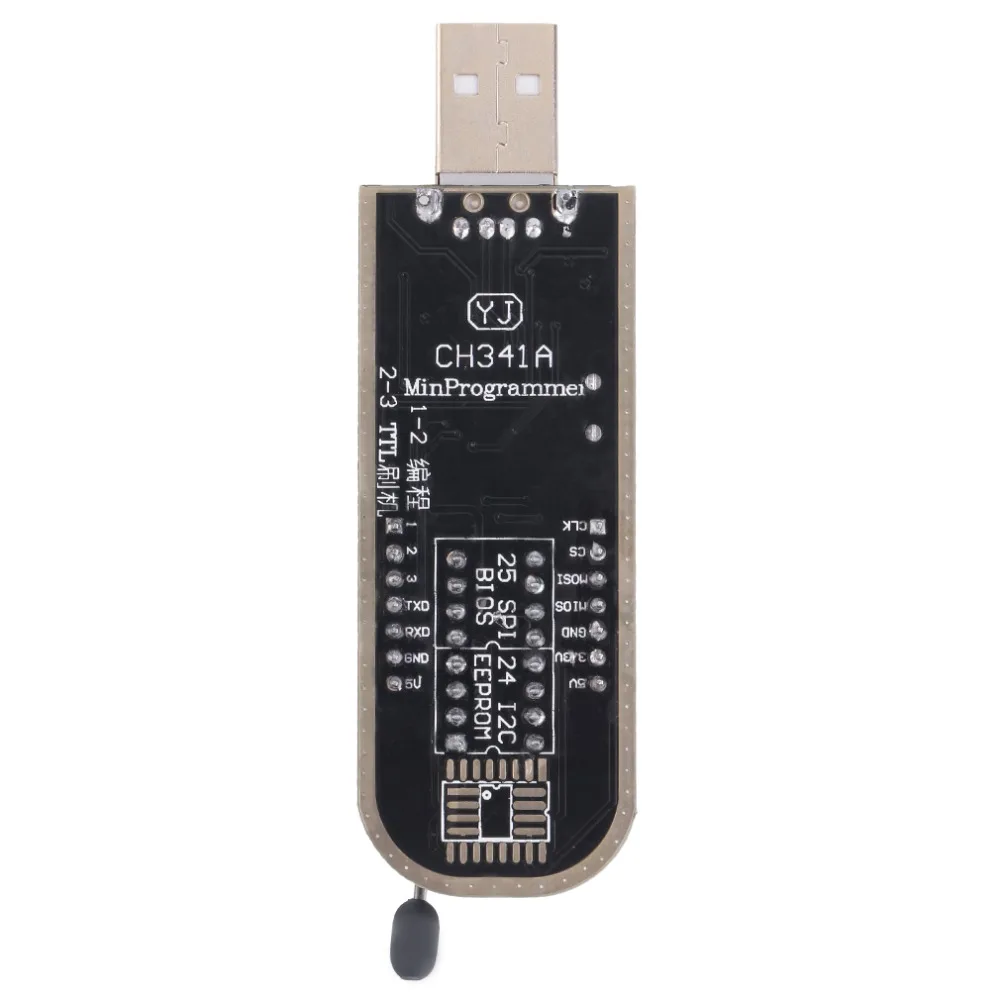 25 SPI серия 24 EEPROM CH341A биос писатель маршрутизации lcd флэш USB программист в