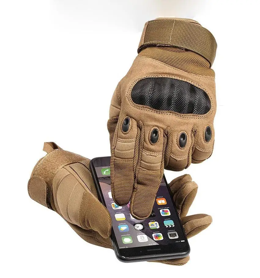 1 пара сенсорных экранов полный палец перчатки противоскользящие износостойкие мотоциклетные уличные перчатки походные защитные перчатки