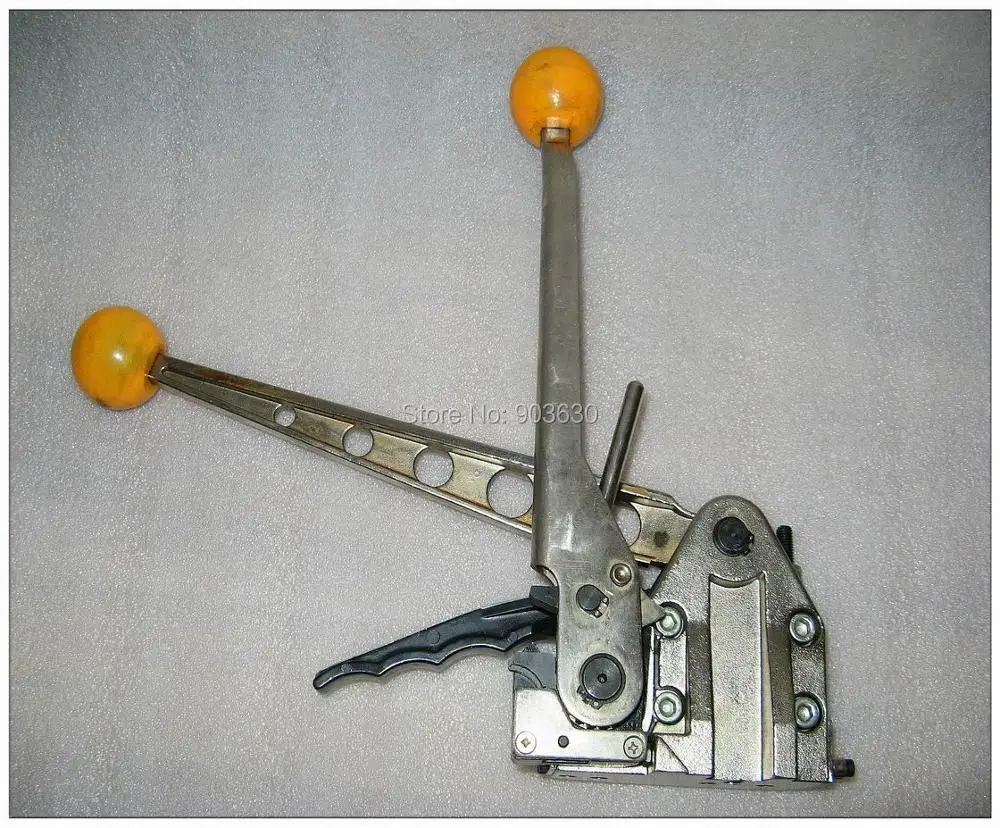 Гарантия ручной Бессальниковый стальной ленточный ОБВЯЗОЧНЫЙ станок, стальной инструмент для обвязывания упаковок SMK-25/13 для 13-25 мм(1/"-1"