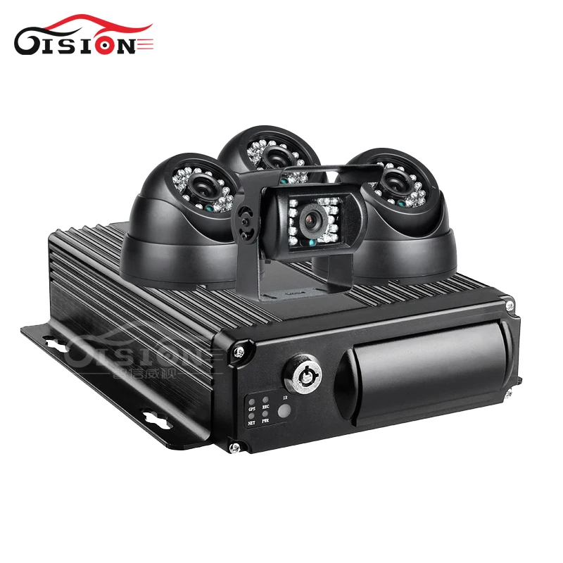 Buy 4PCS 2.0MP AHD Car Camera +4G GPS Wifi 4CH Mobile