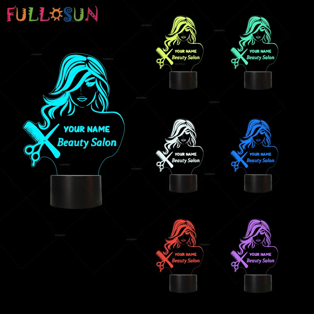 3d lamp salon