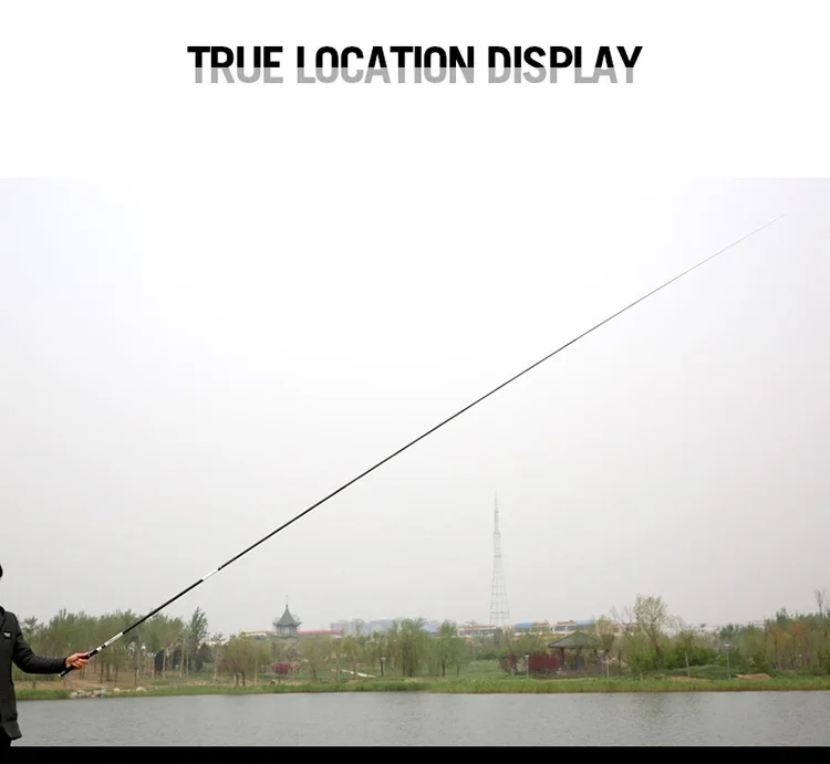 Camouflage Portable 3.63-7.2M Lure Test M Action Carbon Fiber Travel Carp Baitcasting Spinning Fishing Rod