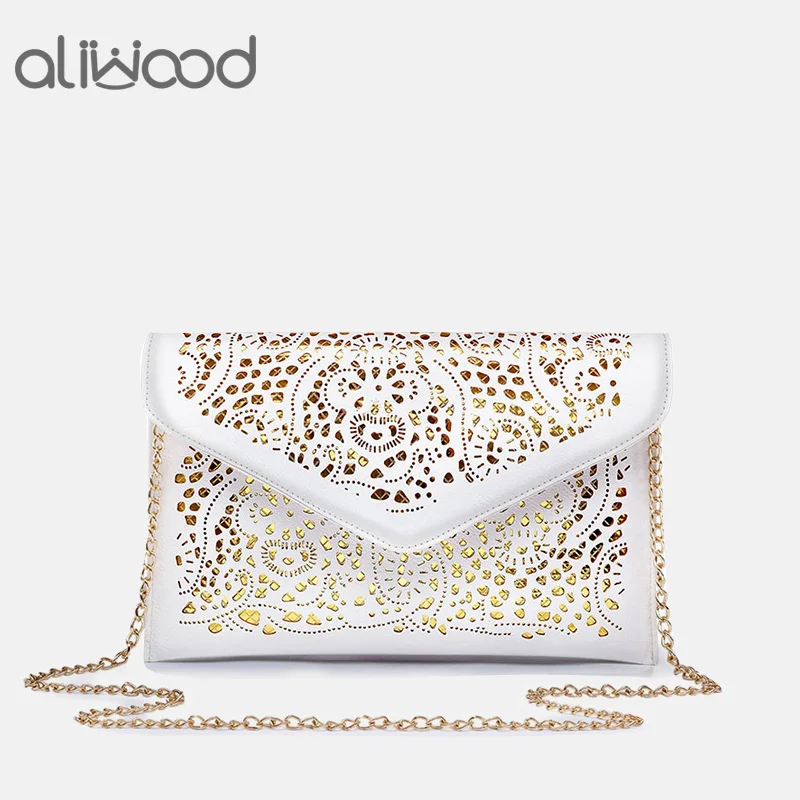2018 Women's Clutch Handbags Envelope Hollow Out Messenger Bags Pu Leather Cut Out Lady Clutches Brands Females Shoulder Bags 2018 Women's Clutch Handbags Envelope Hollow Out Messenger Bags Pu Leather Cut Out Lady Clutches Brands Females Shoulder Bags