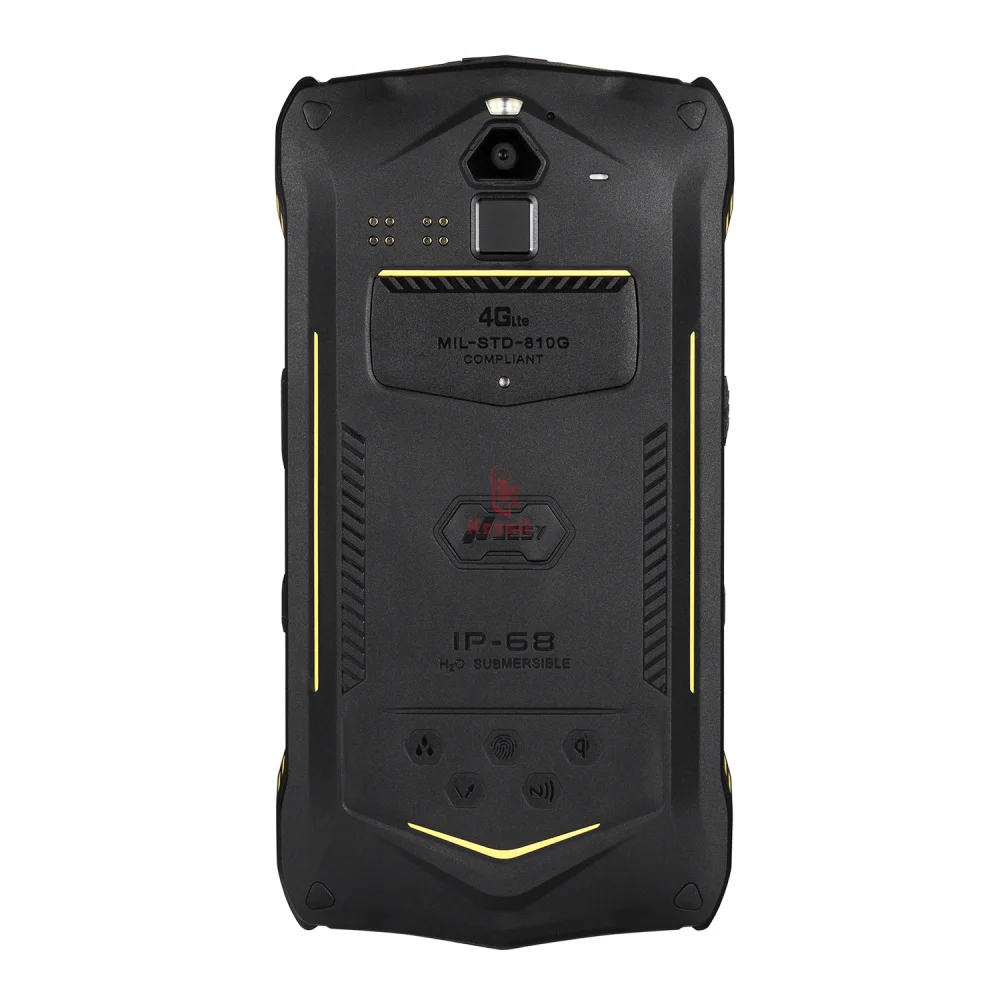 Jesy J9 IP68 Прочный Android 7 0 Водонепроницаемый телефон 6150 mAH смартфон 5 &quotFHD 4G + 64G Octa Core