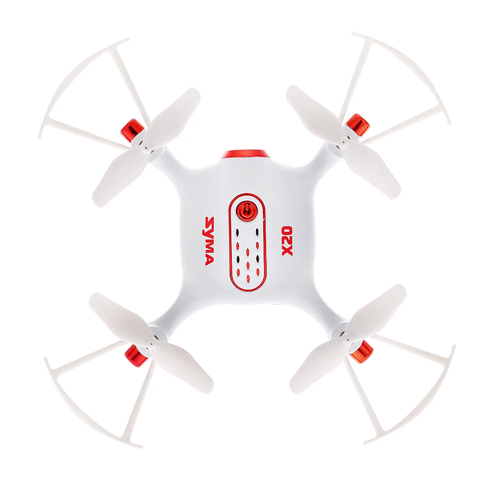 Syma X20 2,4G 4CH 6 оси гироскопа карманный мини Drone квадракоптер с дистанционным управлением RTF с Headless режим удержания высоты 3D-flip вертолет