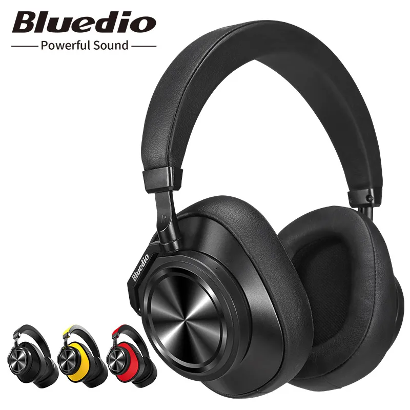 

Bluedio T6 Active Noise Cancelling Headphones Bluetooth Headset with microphone Bluetooth Headphone BT5.0 Wireless Headset