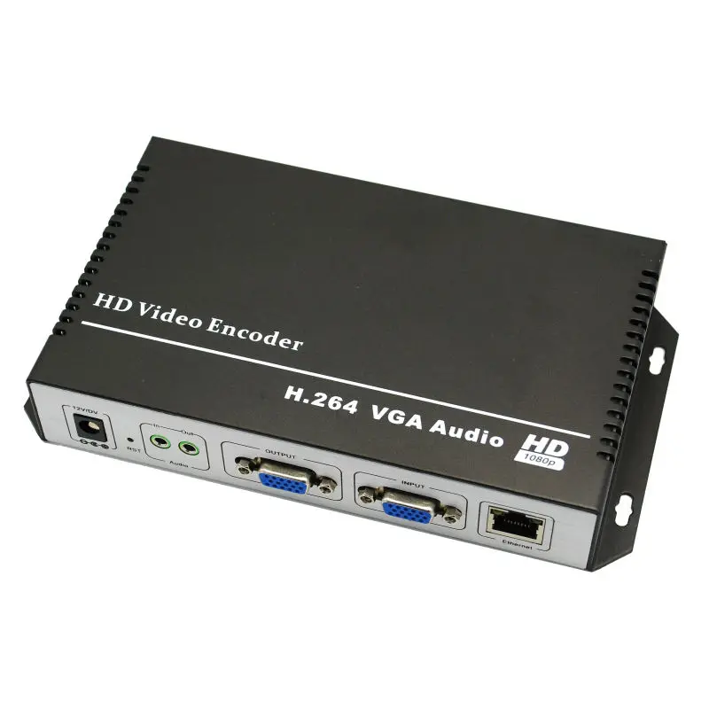 MT4-VGA-HE HD VGA H.264 Video encoder for IPTV live video streaming dual streams output