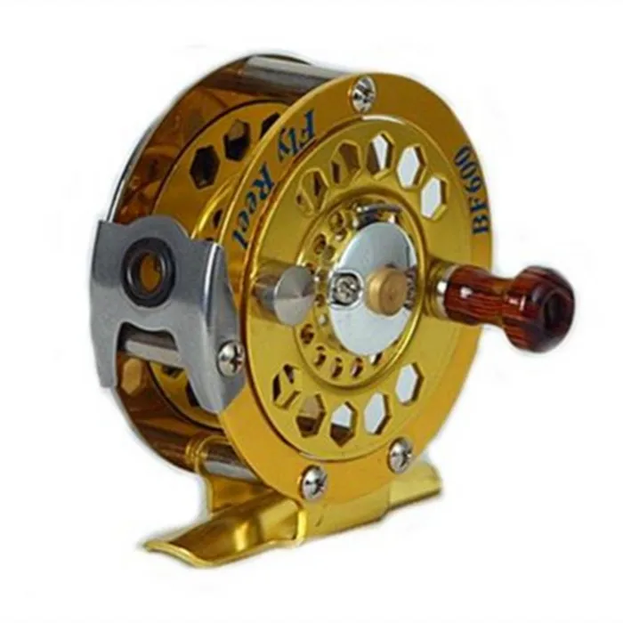 Carretel de Pesca Qualidade Superior Glod Voar Carretel 3 - 4 5 6 7 8 146g Pesca Roda Diâmetro 60mm 80mm 100mm 1pc Cor 15 Carretilhas de pesca
